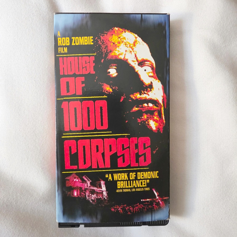 House of 1000 Corpses 2002 VHS Rob Zombie Horror Cult Classic Movie